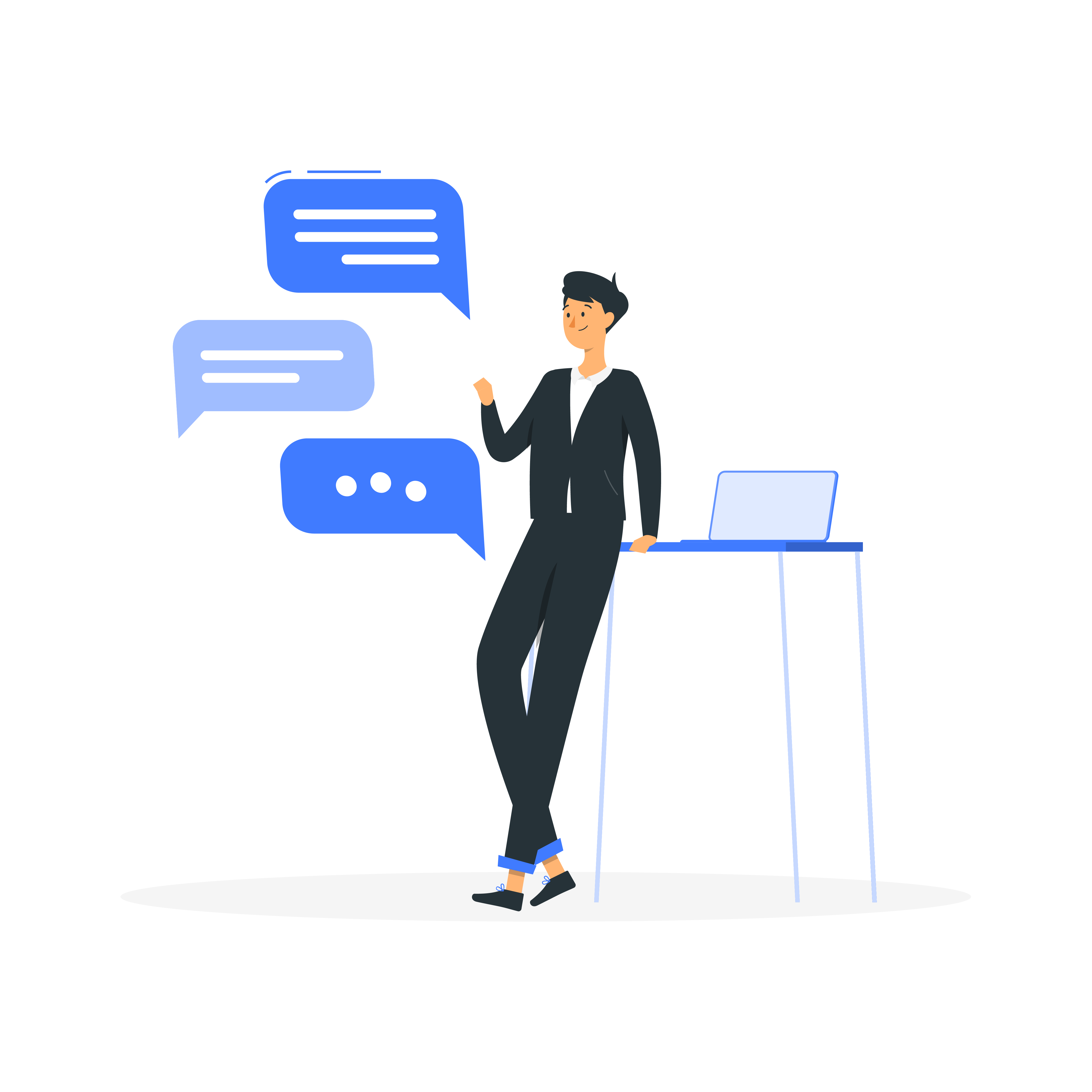 Sending group emails and SMS messages.